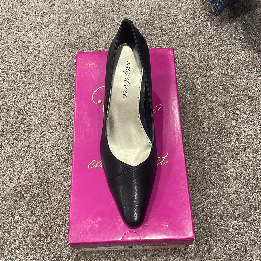 black heels